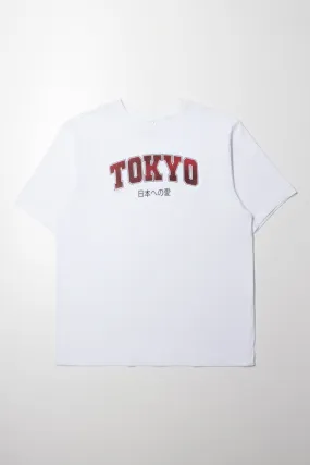 Tokyo Short Sleeve T-Shirt White
