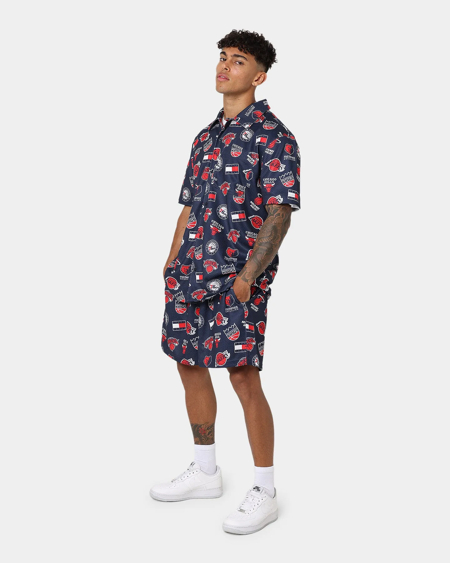 Tommy Jeans Tommy Jeans X NBA M11 Mesh Shirt Twilight Navy