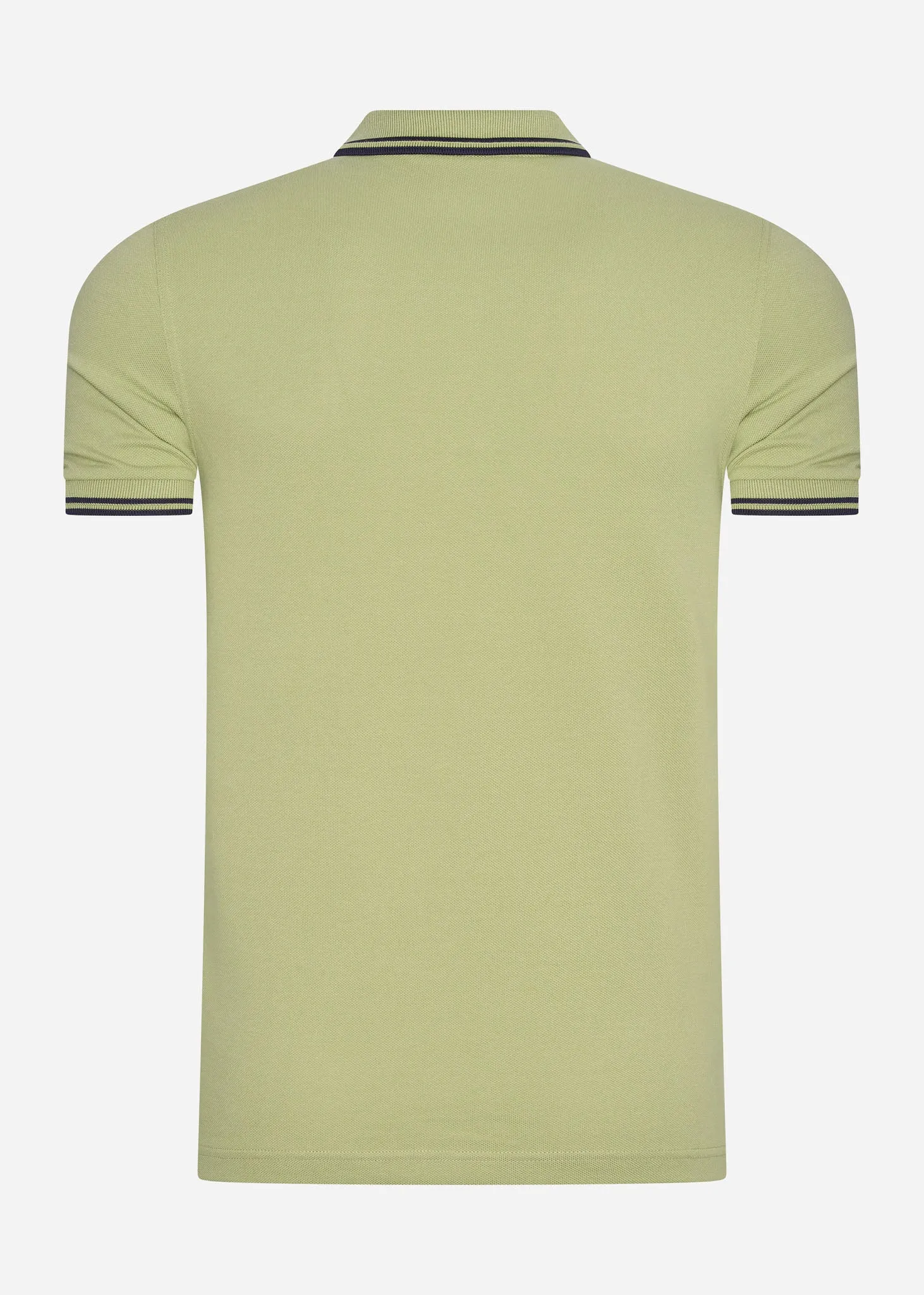 Twin tipped fred perry shirt - sage green