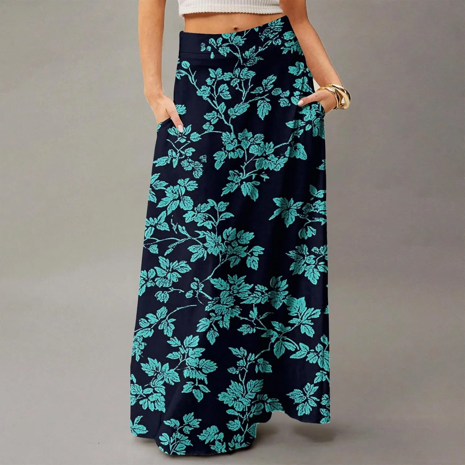 Vacation Skirts for Women, Elegantes Boho Casual Trendy Summer Womens Skirts