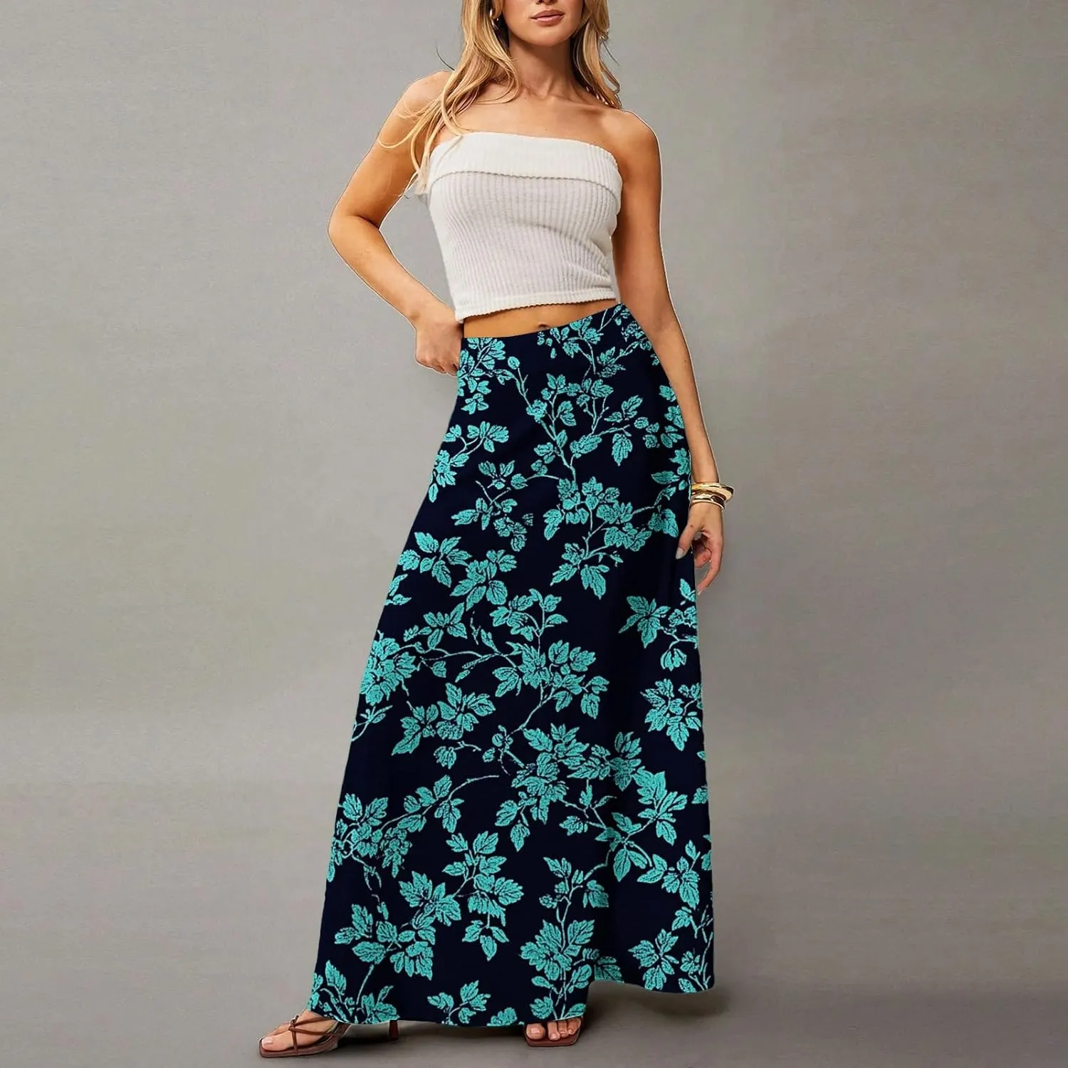 Vacation Skirts for Women, Elegantes Boho Casual Trendy Summer Womens Skirts