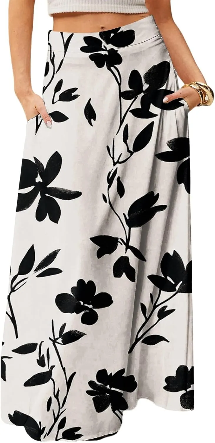 Vacation Skirts for Women, Elegantes Boho Casual Trendy Summer Womens Skirts