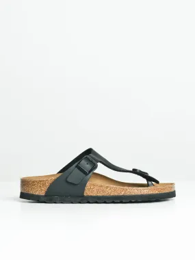 WOMENS BIRKENSTOCK GIZEH -NARROW BLACK SANDALS - CLEARANCE