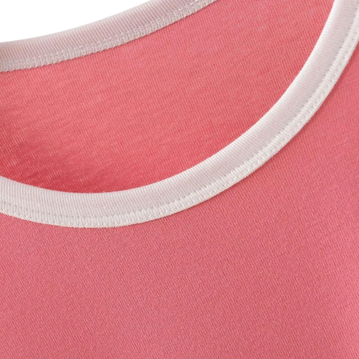 Women's Sleep T-Shirt 2025 Summer Short Sleeve Lounge Pajamas Shirts Crewneck Loose Casual Solid Soft Modal Tee Top