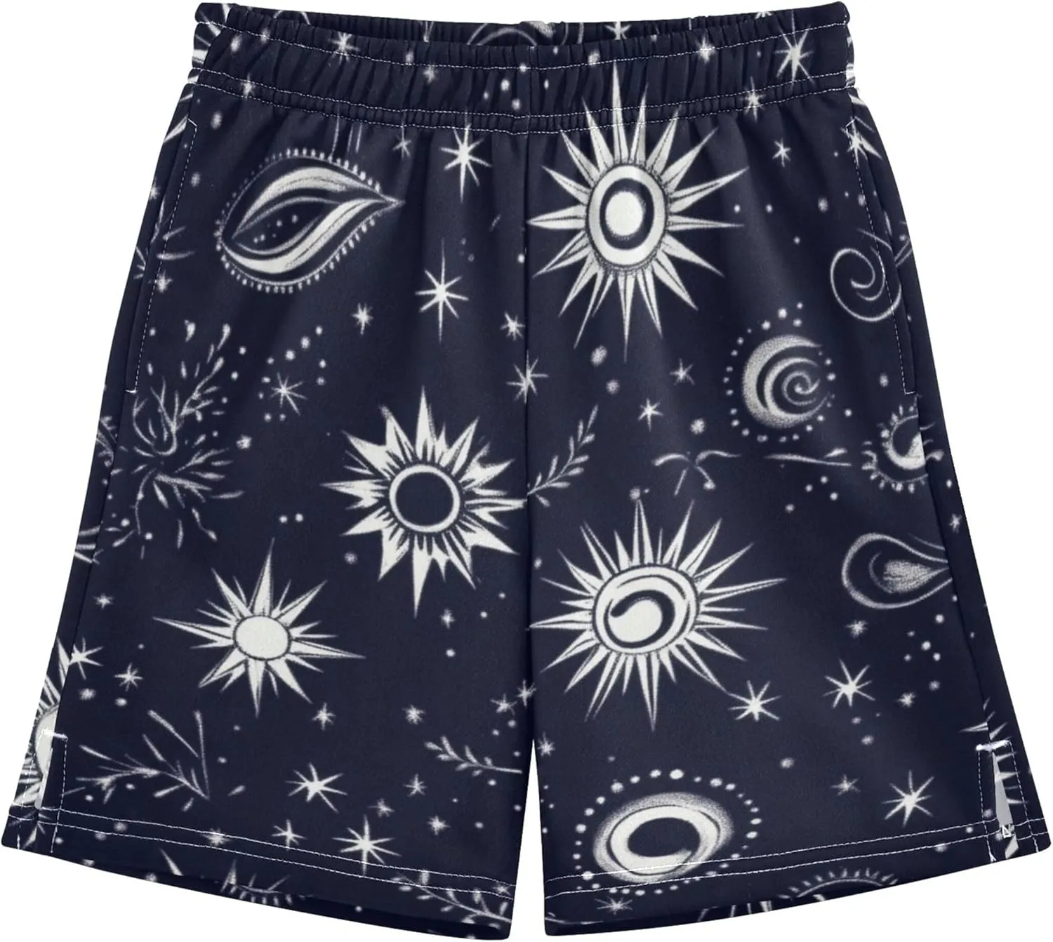 Youth Boys Cargo Shorts Lightweight Athletic Running Workout Shorts with Pockets